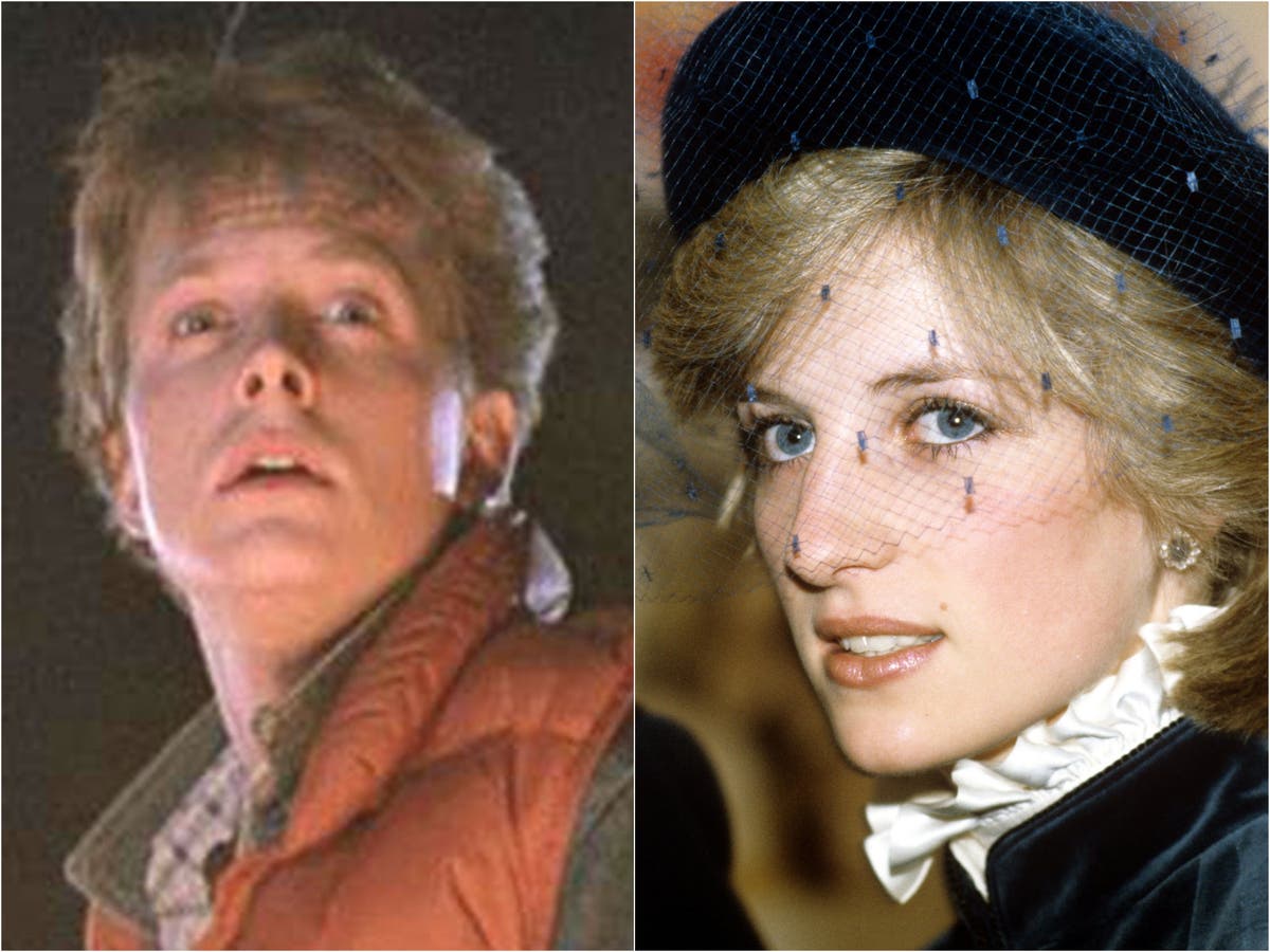 Michael J Fox says sitting next to Princess Diana at the Back to the